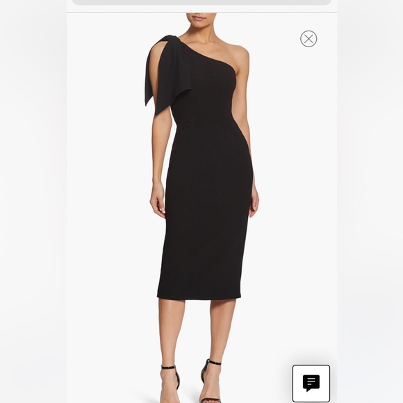 Dress the Population Dresses & Skirts - Dress the population Tiffany One-shoulder Midi dress